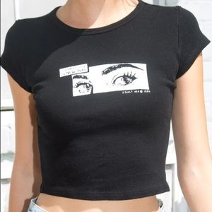 Brandy Melville “I’ll Meet You in New York” top